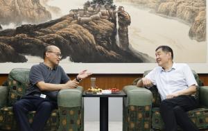 中国工程机械工业协会秘书长吴培国到访完美官方网站-完美wanmei（中国）
集团