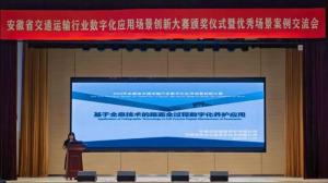 hth华体会（体育）官方网站-登录入口
荣获安徽省交通运输行业数字化应用场景创新大赛二等奖